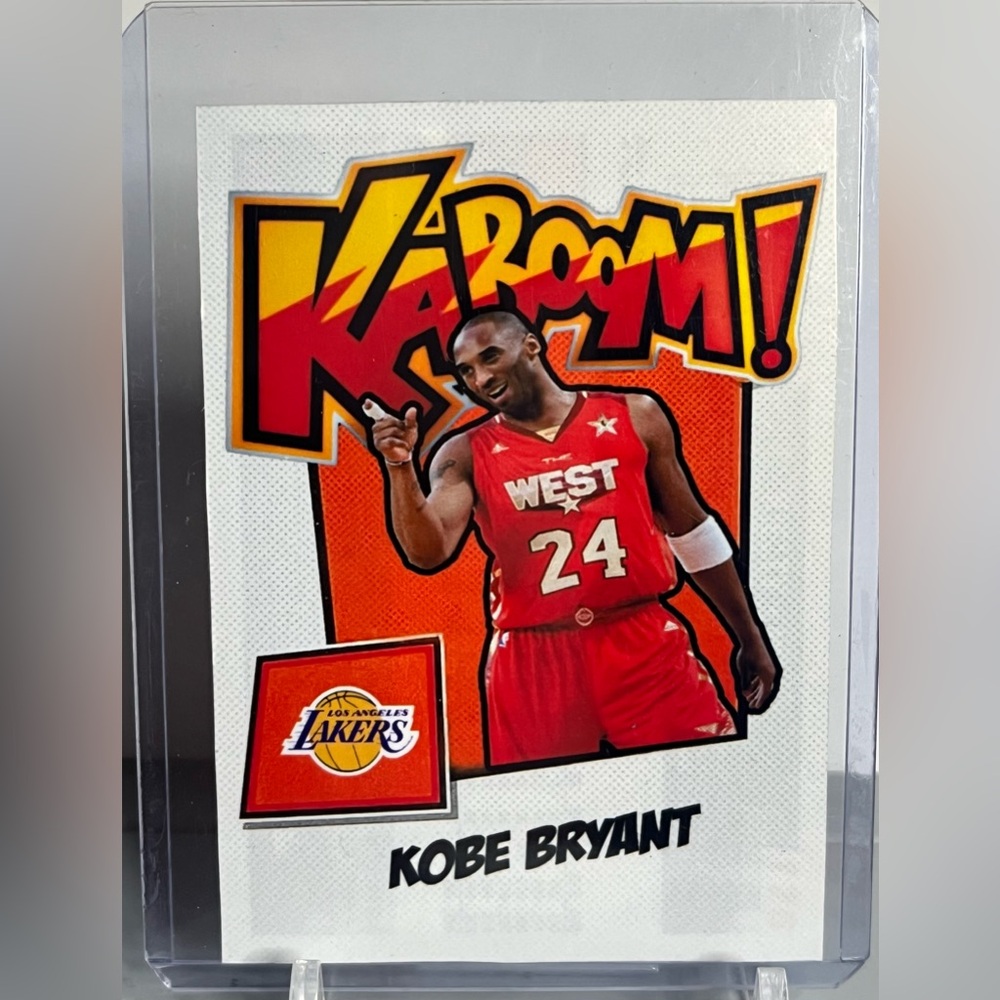 2025 Rare Kobe Bryant Cracked Ice Holographic Custom Kobe All Star Card Lakers - Picture 2 of 2